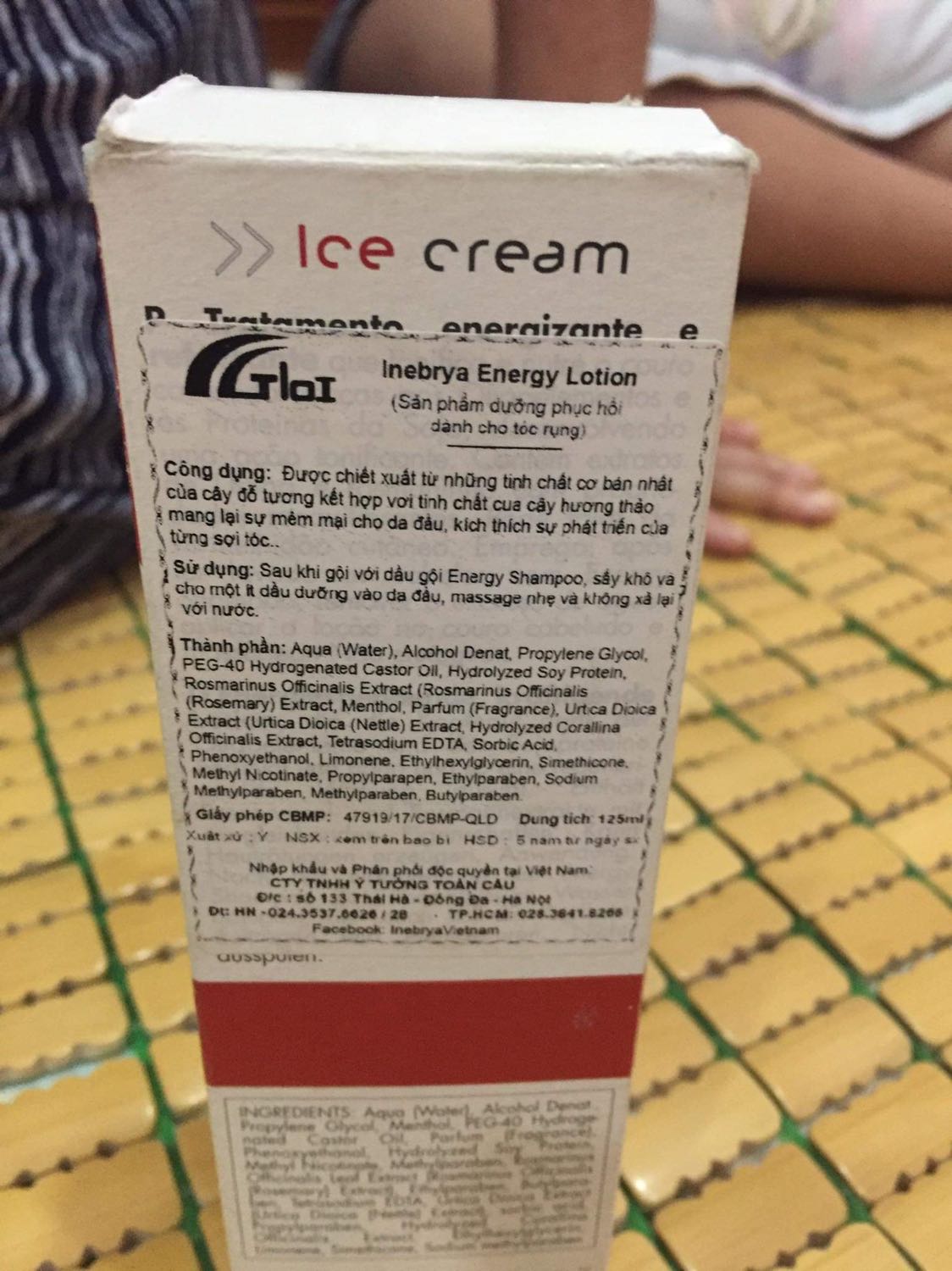 Sản phẩm đã dùng tốt tóc mọc nhiều