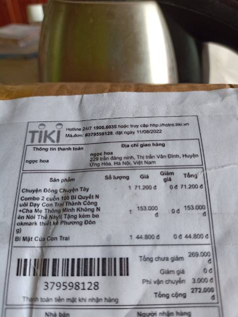 Bên shop giao sai sp, đang liên hệ shop đổi, tạm thời để 3 sao