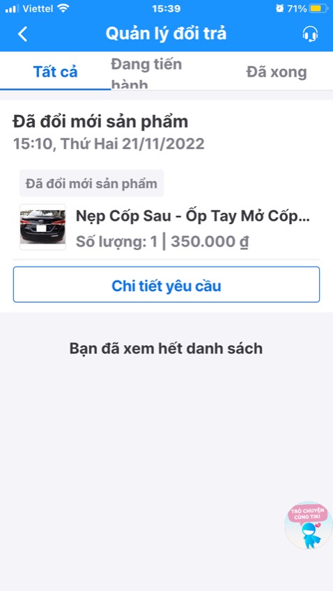 Đặt hàng 1 đằng shop gửi 1 nẻo. Và đã đổi sản phẩm mới nhưng shop vẫn gửi lại cái như cữ. Chán. 
Treo đầu dê bán thịt *** là có thật với shop này.