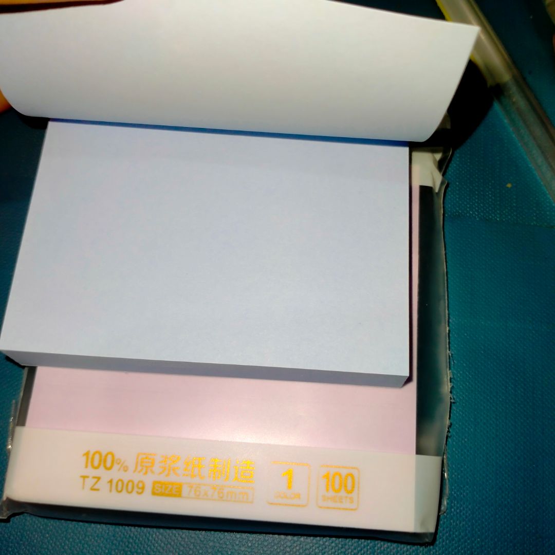 giấy dày vừa đủ, không bị lem và hằng dấy viết ra mặt sau. màu sắc hài hoà, xinh xắn.