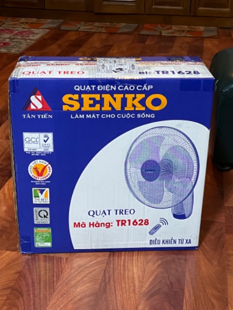 Quạt chạy êm, lượng gió nhiều , đóng gói cẩn thận, giao hàng nhanh và thân thiện