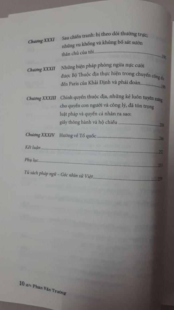 Đọc để tham khảo vì chỉ có thông tin một chiều từ cụ Phan Văn Trường nhằm biện hộ với nhà chức trách Pháp.