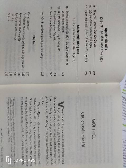 Sách rất hay. Dựa trên nghiên cứu, và có hướng dẫn cách thực hiện cụ thể. Đọc rất lôi cuốn và thực tế. Một vài chi tiết mình thấy đã thực hành rất hiệu quả. Bạn nào muốn thay đổi thói quen bản thân mà chưa được, nên đọc ngay và luôn nhé
