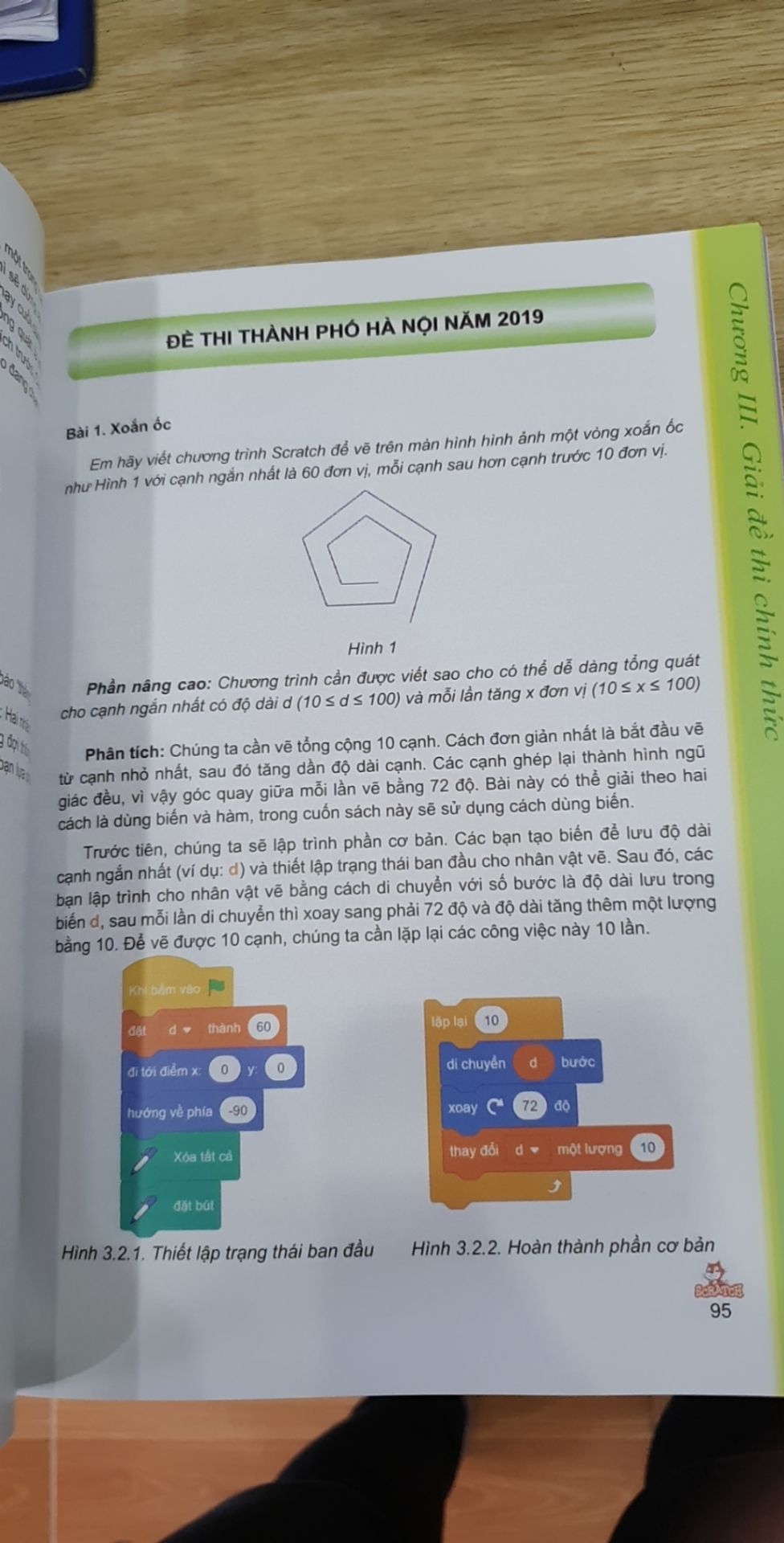 Sách in màu và trình bày rất dễ hiểu, phần đề thi nhiều, rất tốt để học nâng cao hoặc luyện thi Tin học trẻ, cho shop 5 sao, sẽ ủng hộ các lần sau!