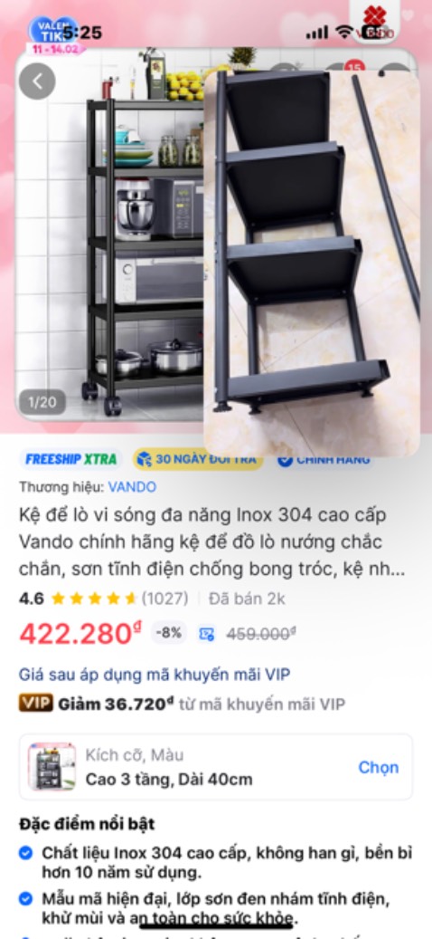 Không ghi rõ kích thước lúc khách đặt hàng lúc sơn vừa đụng đã bong tróc bán xong vô xem lại kg còn hình ảnh của hàng