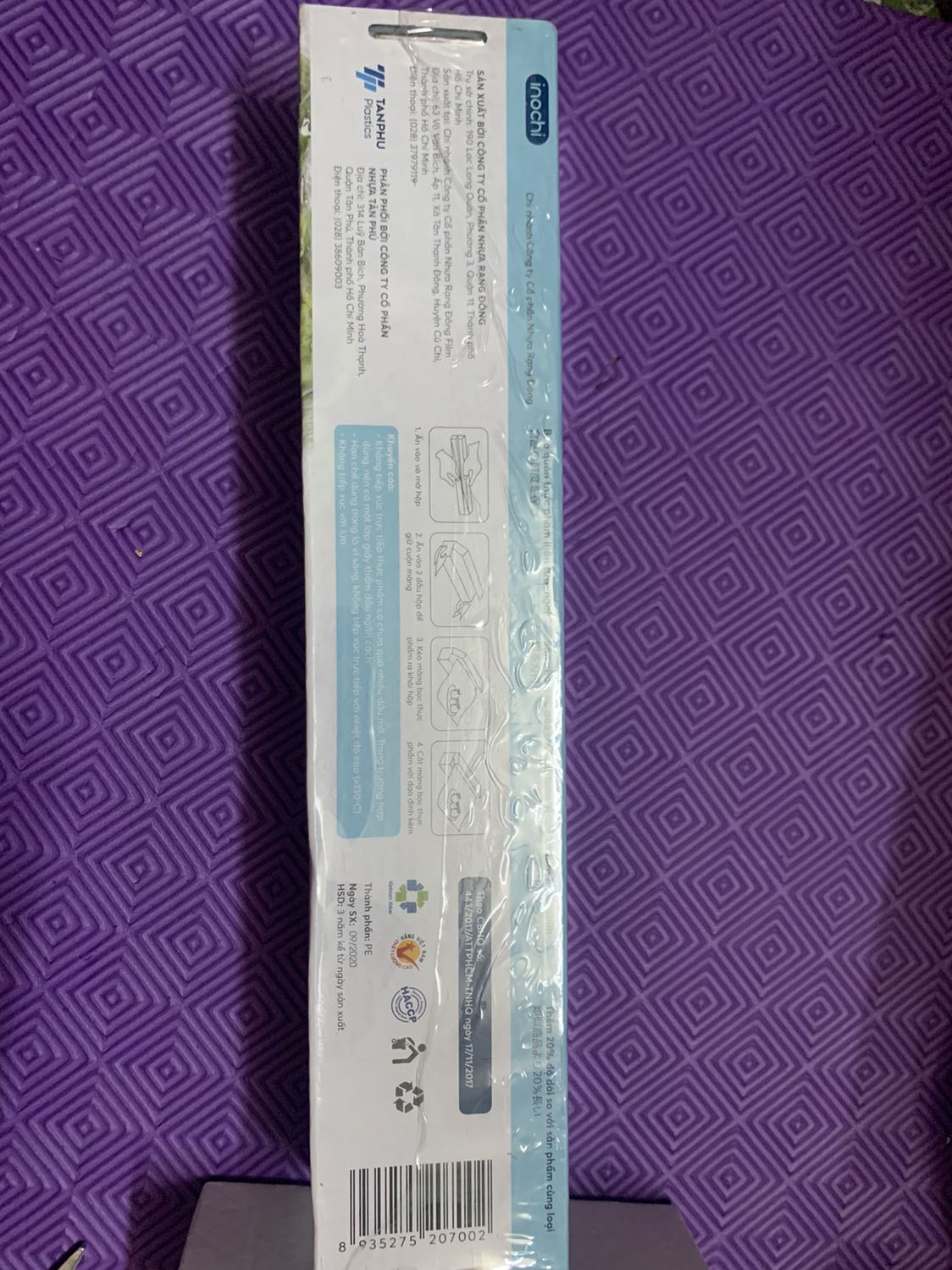 Cũng được. Sử dụng tạm ổn. Lúc kéo màng ra khi cắt xong nhớ vuốt lại cho màng dính lên thanh cắt, chứ ko thôi nó dính vô lại cuộn thì lấy ra rất cực