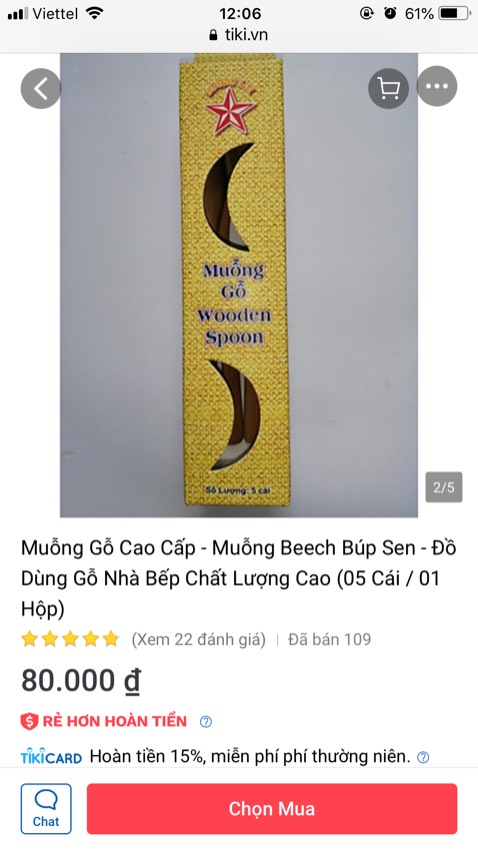 Vừa giao không đúng loại vừa thiếu hàng. 
* Đặt hàng: 5cái/hộp x2. Giao hàng loại rời, nhỏ, mỏng hơn, chỉ có 9 cái. Tôi chụp so sánh 2 loại (đã mua xài thử, nay đặt thêm mà giao như vầy)
* Cùng đơn, tôi đặt kẹp gỗ loại K1A giao K5. Phiền lòng.