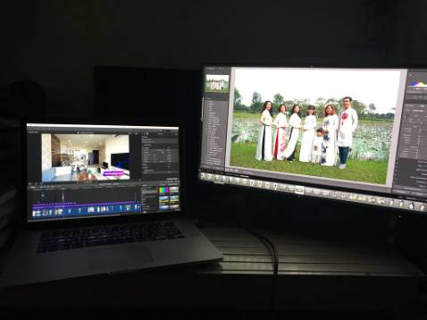 Tiki giao nhanh, đóng gói cẩn thận, màn hình đẹp sắc nét, 4 cổng mở rộng USB rất tiện lợi, có cả cổng HDMI và DisplayPort, tiện kết nối cả 2 máy tính. Kỳ vọng độ bền cao. 
có video mở hộp và chi tiết so sánh với macbook
https://youtu.be/b0rBq1HndjE