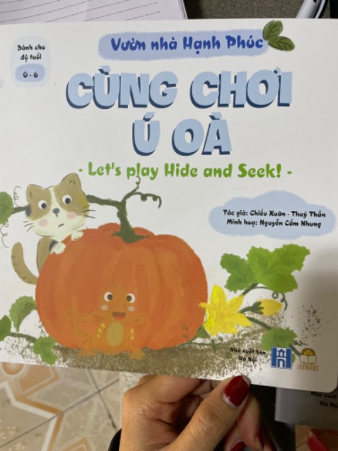 Sách giao nhanh, đóng gói đẹp, màu sắc và minh hoạ gần gũi với các bé