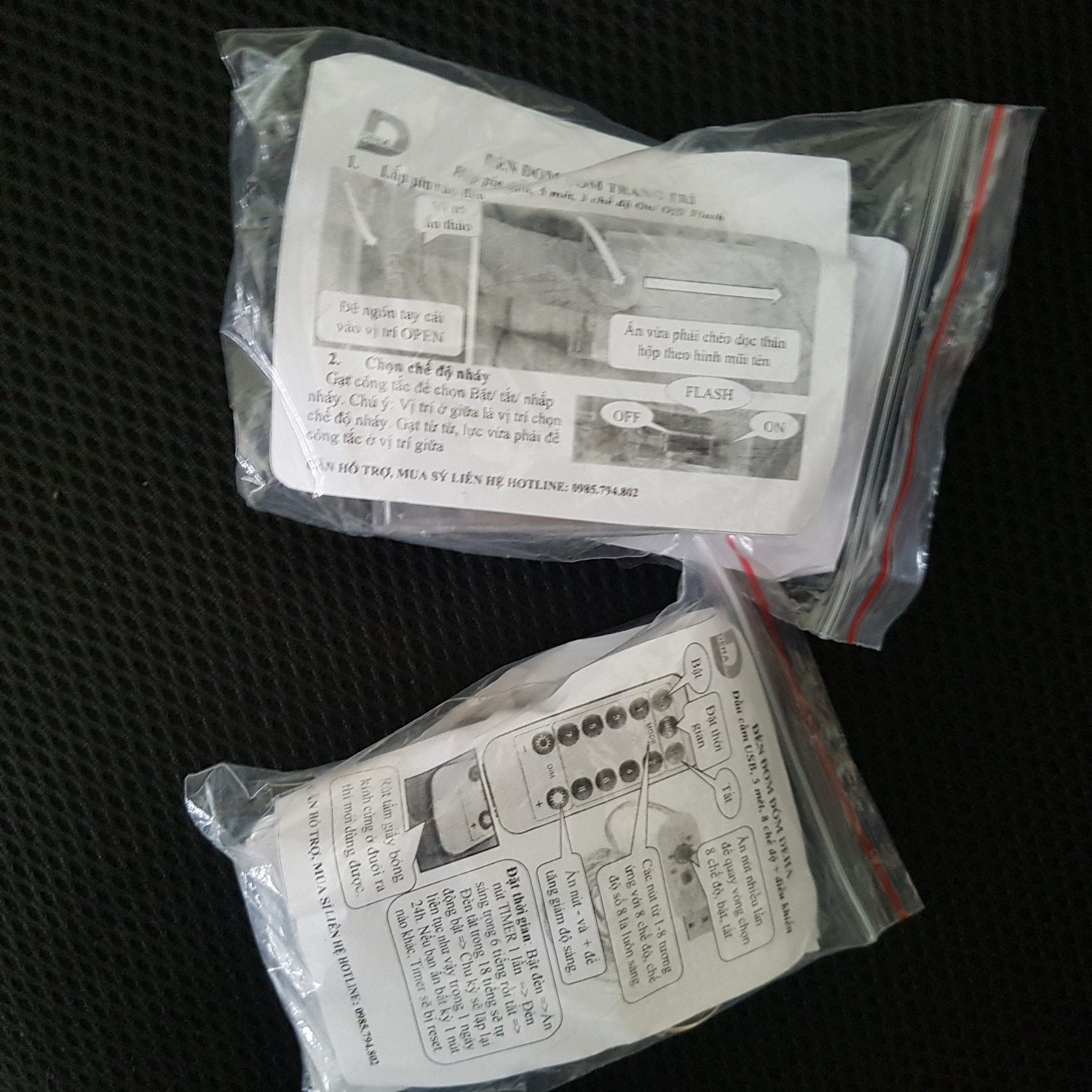 Cám ơn Shop và Tiki. Đèn có công tắc chuyển 3 chế độ On/Off/ NHÁY chứ không như 1 số đèn ở shop khác chỉ On/Off. Mình mua loại 5 mets đèn đẹp lắm.