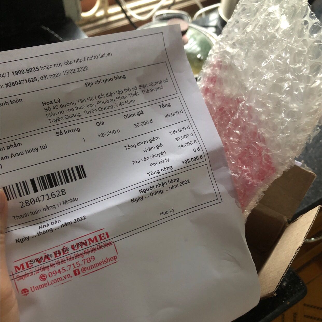 Chính hãng có tem nk sp
Tiki ship hàng hơi lâu nhưng ksao shop bán hàng chuẩn có hoá đơn sẽ ủng hộ thêm Chính hãng có tem nk sp
Tiki ship hàng hơi lâu nhưng ksao shop bán hàng chuẩn có hoá đơn sẽ ủng hộ thêm