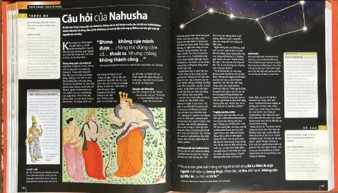 Giao hàng nhanh, mới, mua lúc giá tốt, là một trong 2 tác phẩm sử thi tiếng Phạn nổi tiếng nhất nên nội dung thì không thể chê, sách có nhiều hình ảnh, nặng tay, khổ lớn, phù hợp với những người thích Sử thi và Tôn giáo, nhìn chung thì rất hài lòng.