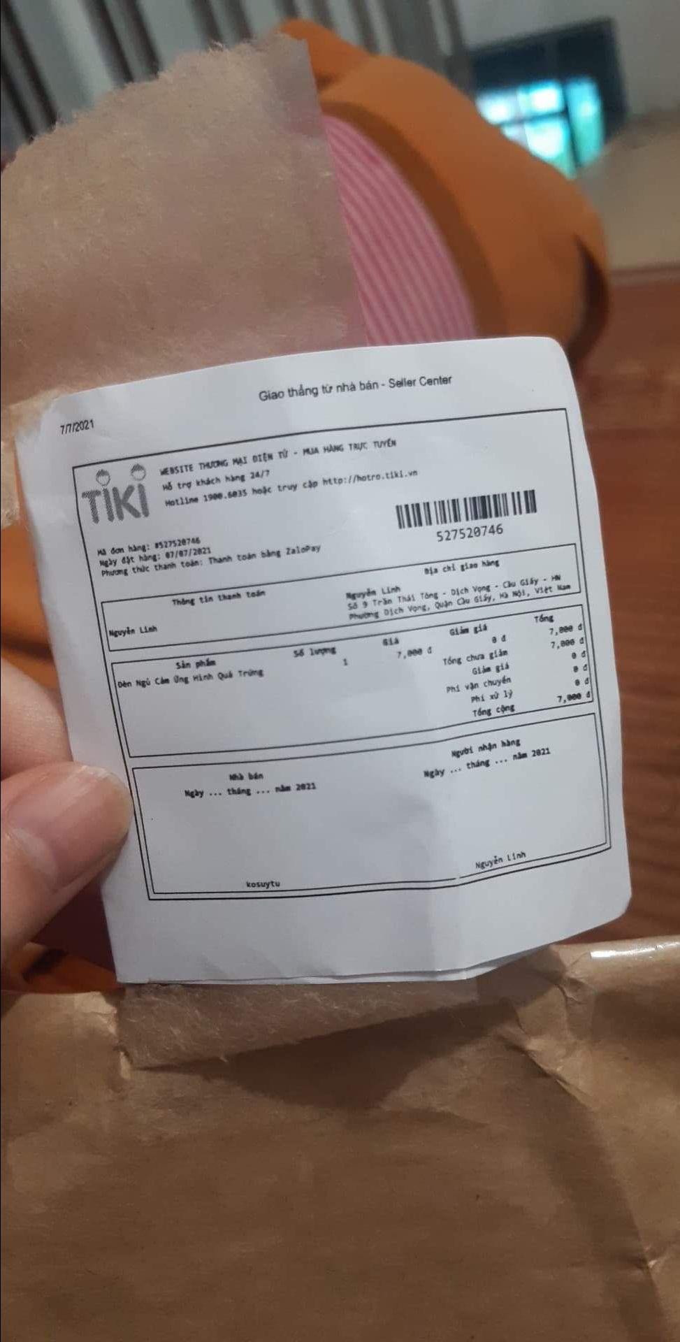 Shop *** đảo, làm ăn vớ vẩn. Đặt đèn ngủ lại giao cuộn dây như thế này???? Ai có ý định mua thì đừng mua kẻo bị ***