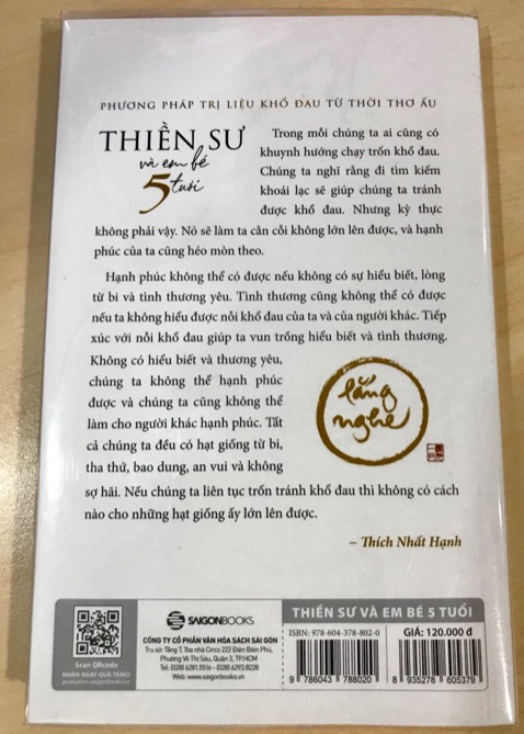 Nội dung nhiều tầng nghĩa, mỗi lần đọc lại nhận thấy nhiều ý nghĩa khác nhau, hướng dẫn cách đối diện với nhiều muộn phiền bị dồn nén theo thời gian. Trân trọng hơn những gì mình đang có.
Sách được gói cẩn thận khi gửi. Cảm ơn cửa hàng.
Chân thành cảm ơn “Thiền sư và em bé 5 tuổi”.