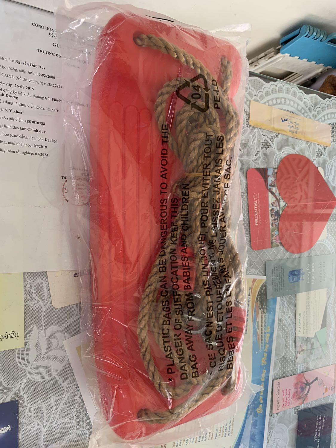 Hang giao dung theo hinh anh