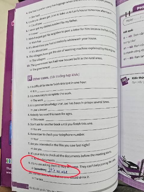 Một sự cẩu thả từ người tác giả cho đến người duyệt sách. Đọc vài trang đầu thôi đẫ có một đống lỗi sai, cả đề bài và đáp án.
Khuyên thật lòng mọi người không nên mua. Viết sách mà không có tâm thì đừng viết.