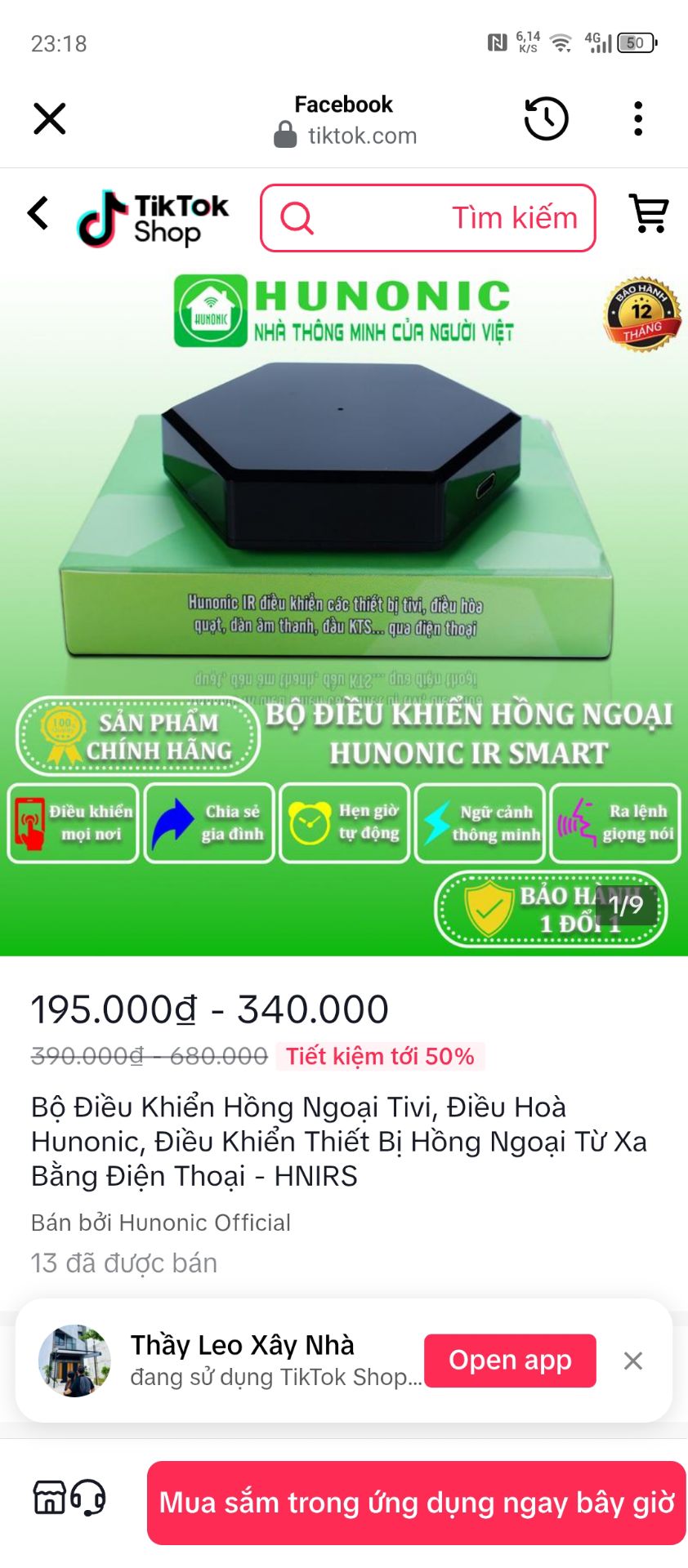 Nồi chất lương, đồ chiên mùi rất thơm