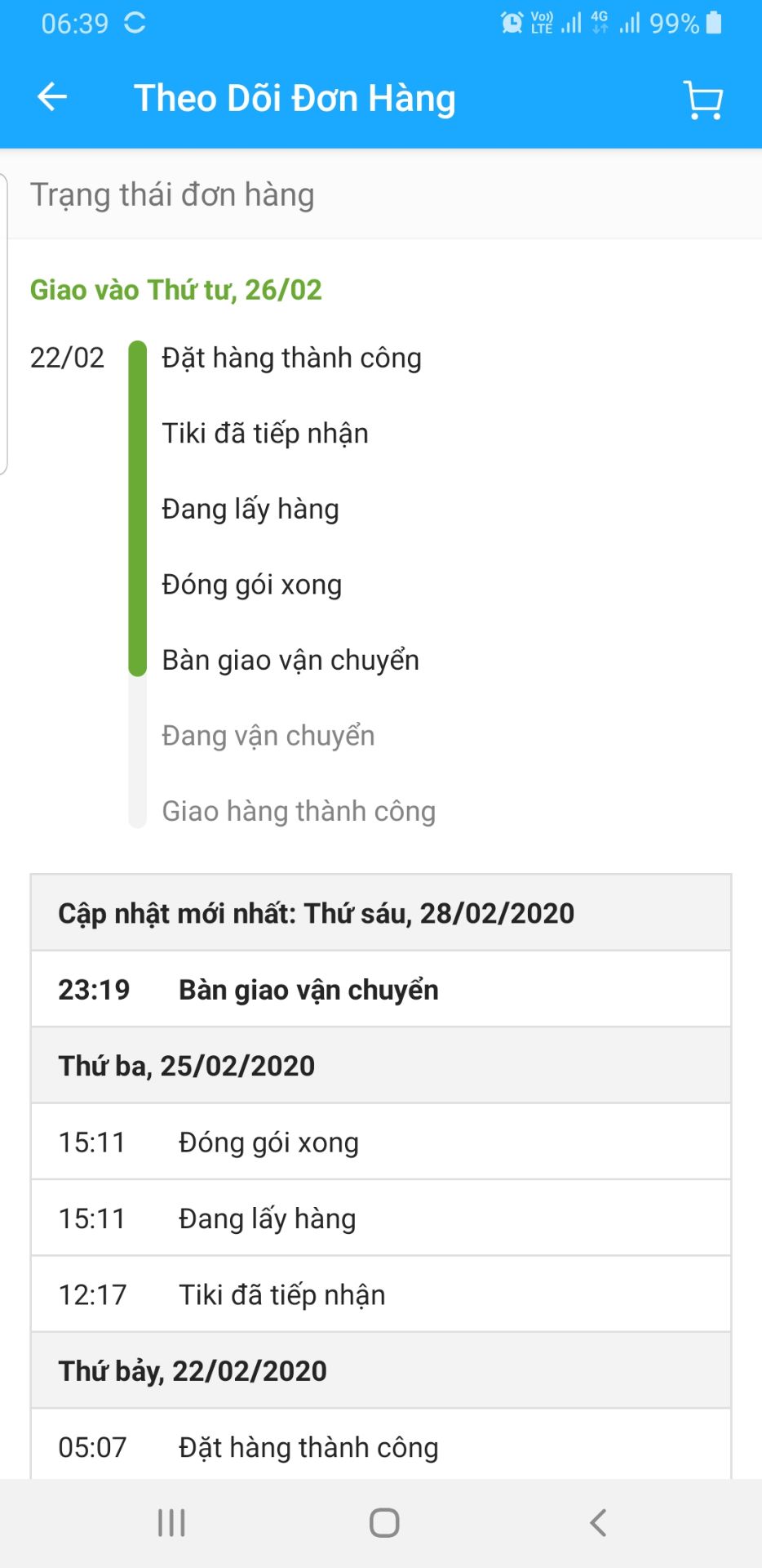 Đóng gói được bọc cẩn thận, mỗi cái dán hướng dựng thùng hàng thì lại dán ngược. lịch giao hàng vào thứ tư 26/2 mà đến tận hôm nay 29/2 mới giao hàng. Chất lượng thang cũng tạm ổn, còn bền hay không thì cần có thời gian sử dụng mới đánh giá chuẩn được.
