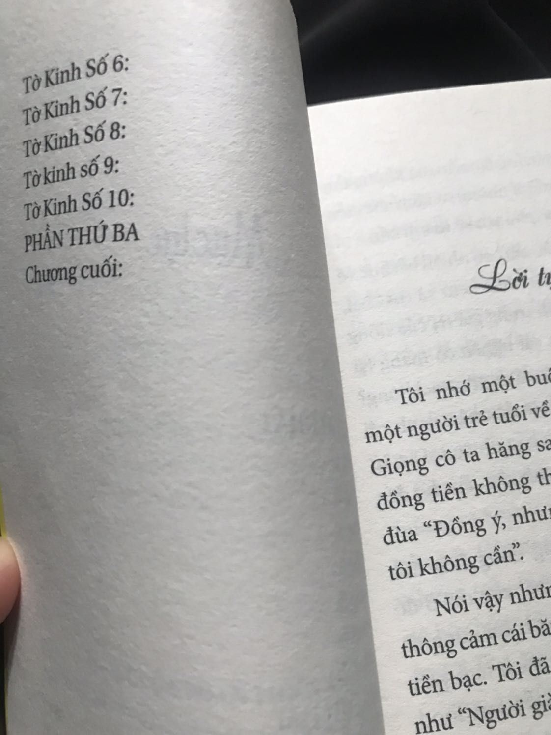 Rất Hài Long.Giao Hàng Nhanh 1 Ngày Rưỡi.Sách tốt đóng gọi gọn gàng.Chất lượng đẹp Một quyển sách bỏ túi.Nên đặt một quyển để mang theo bên mình.