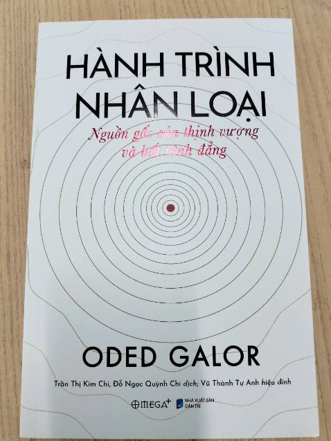 Trích đoạn sách Lời bạt- Hành trình Nhân Loại.
"Mấu chốt cho sự tiến bộ của loài người là gì?
Tại sao tiêu chuẩn sống trên thế giới lại bất bình đẳng?
Làm sao để tất cả con người có thể cùng phát triển và tồn tại?"
"Kể từ lần đầu tiên loài người biết làm ra những công cụ cắt bằng đá, tiến bộ công nghệ đã thúc đẩy sự phát triển và thích nghi của con người với môi trường không ngừng thay đổi"
Nhận sách này trưa nay ngày ***. Hành Trình Nhân Loại- Nguồn gốc của thịnh vượng và bất bình đẳng- Oded Galor. 
Đã từng đọc sách cùng chủ đề như sách đang đọc và đã đọc mục sách: 1, 3, 5, 9, 10, 11.
