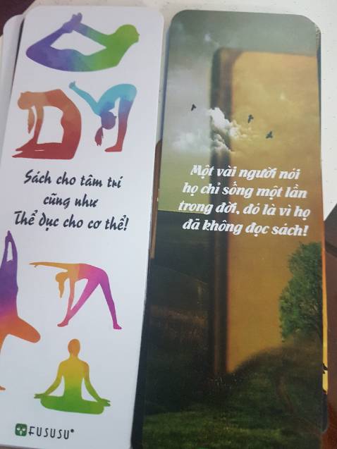 Bộ bookmark song ngữ truyền cảm hứng.