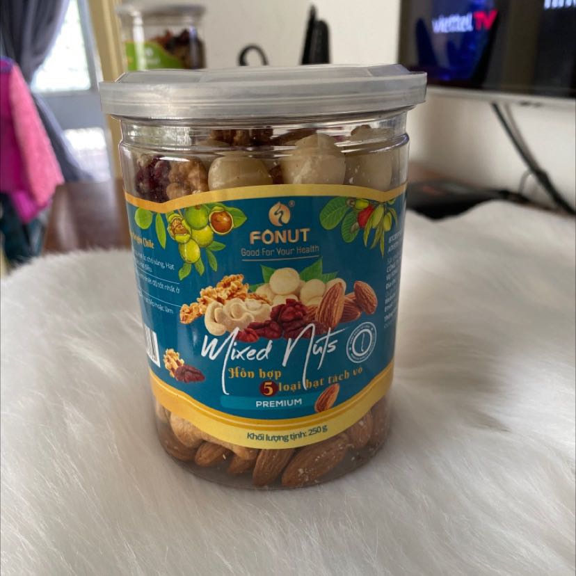 Hạt to và chắc chắn. Hợp dùng trong bữa ăn nhẹ và ăn chơi…