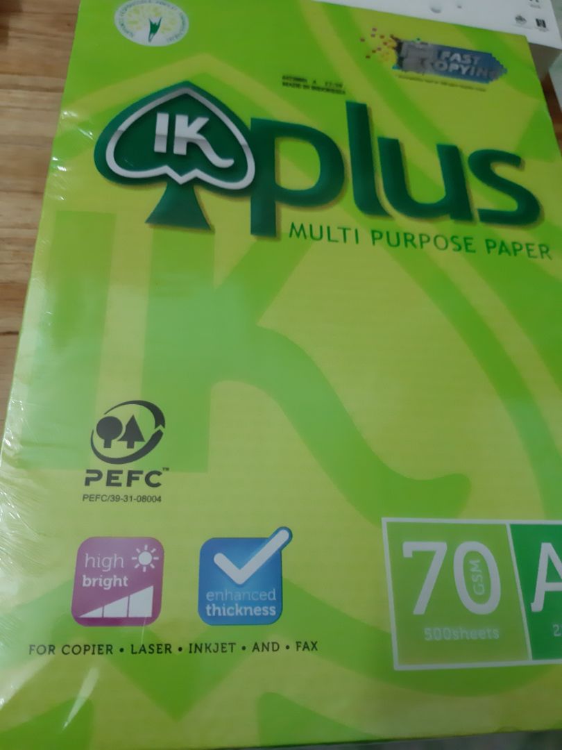 Giá rẻ, giao hàng nhanh, đặt 2 ream đều bị rách 1 chút ở góc nhưng shop đã bọc màng co ở ngoài nên vẫn chấp nhận được.