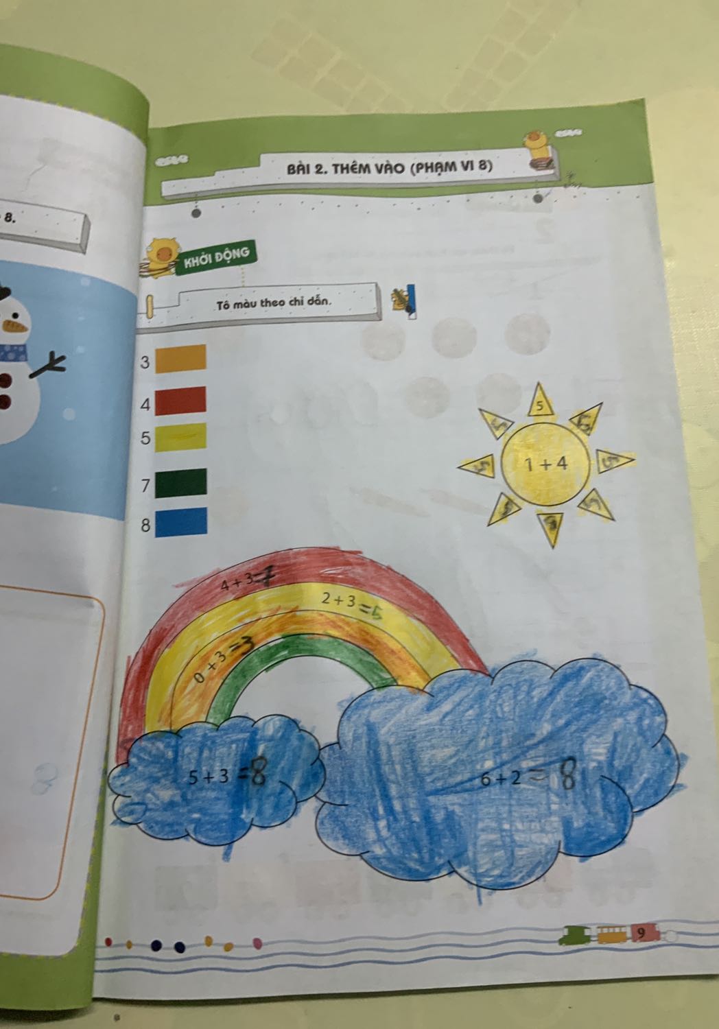 Chat luong san pham tuyet vơi. Đóng gói cẩn thân. Thoi gian giao hang nhanh. Be nha 4 tuổi thích lam bài tập toán và duoc tang kèm 4 thẻ 👍👍👍