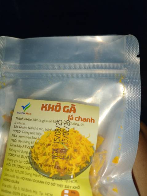 Vị hơi cay,ngọt vừa,cũng ổn.