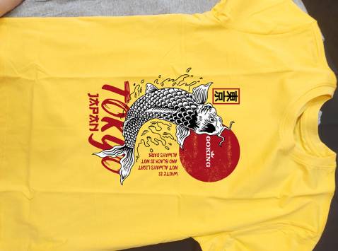 Rất thích thương hiệu Goking, rất nhiều mẫu in đẹp và ý nghĩa. Áo phông cotton mặc mát.