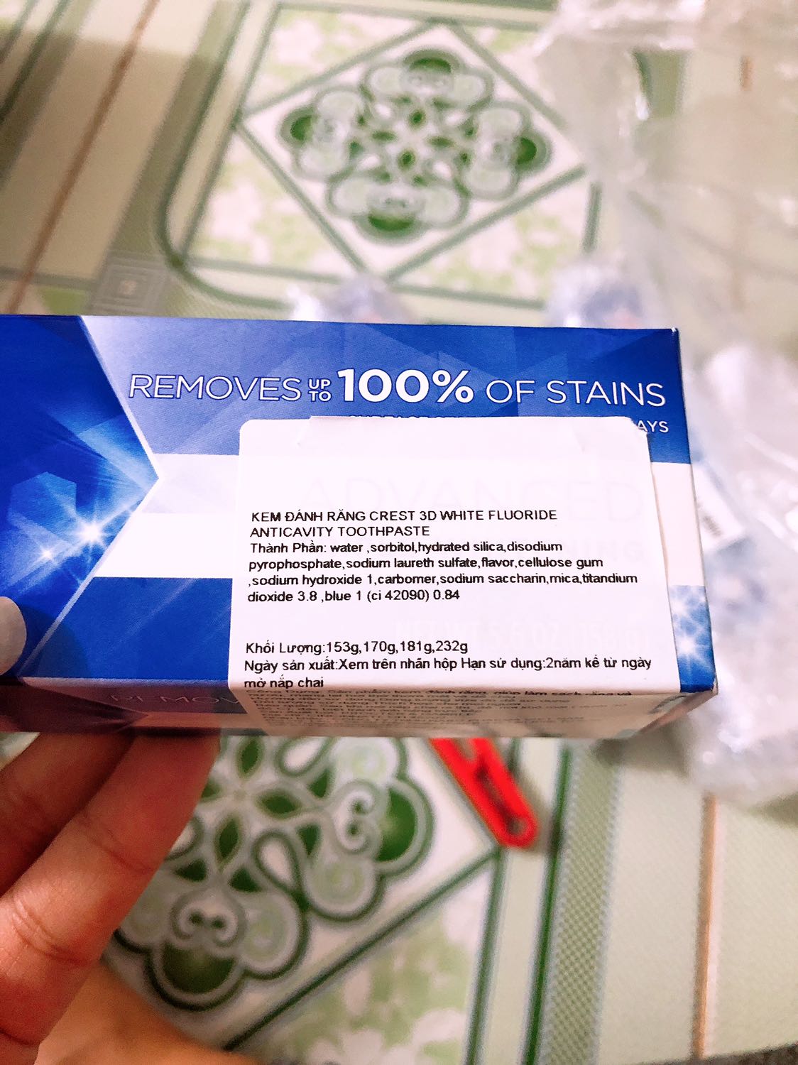 Giao đủ hàng, đóng gói chắc chắn hộp nguyên vẹn, đặc biệt có thêm tem tiếng việt. Chưa dùng nên chưa đÁnh giá được chất lượng sản phẩm nhiều.