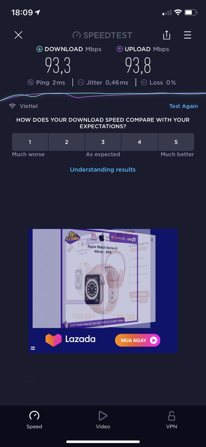 Sản phẩm fullbox như mô tả. Tốc độ wifi 5GHz ổn định, tuy xuyên 1 lớp tường cách router 5m nhưng tốc độ 5GHz vẫn như đứng sát bên, 10 thiết bị dùng 1 lúc tốc độ vẫn không bị chậm. Dễ set up và app của TP-Link trực quan. Sau 3 ngày sử dụng thì mọi thứ đều rất vừa ý. Sản phẩm fullbox như mô tả. Tốc độ wifi 5GHz ổn định, tuy xuyên 1 lớp tường cách router 5m nhưng tốc độ 5GHz vẫn như đứng sát bên, 10 thiết bị dùng 1 lúc tốc độ vẫn không bị chậm. Dễ set up và app của TP-Link trực quan. Sau 3 ngày sử dụng thì mọi thứ đều rất vừa ý.