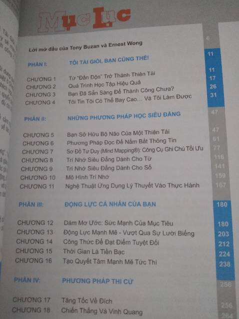 Quyển sách mà học sinh, sinh viên ai cũng nên có trong tủ sách của mình. Sách dạy cho ta những phương pháp học thực sự hiệu quả, cho ta động lực vươn lên, cho ta thấy được ý chí và sự tài năng của Adam Khoo. Và rút ra được vô vàn bài học đắt giá trong một quyển sách.