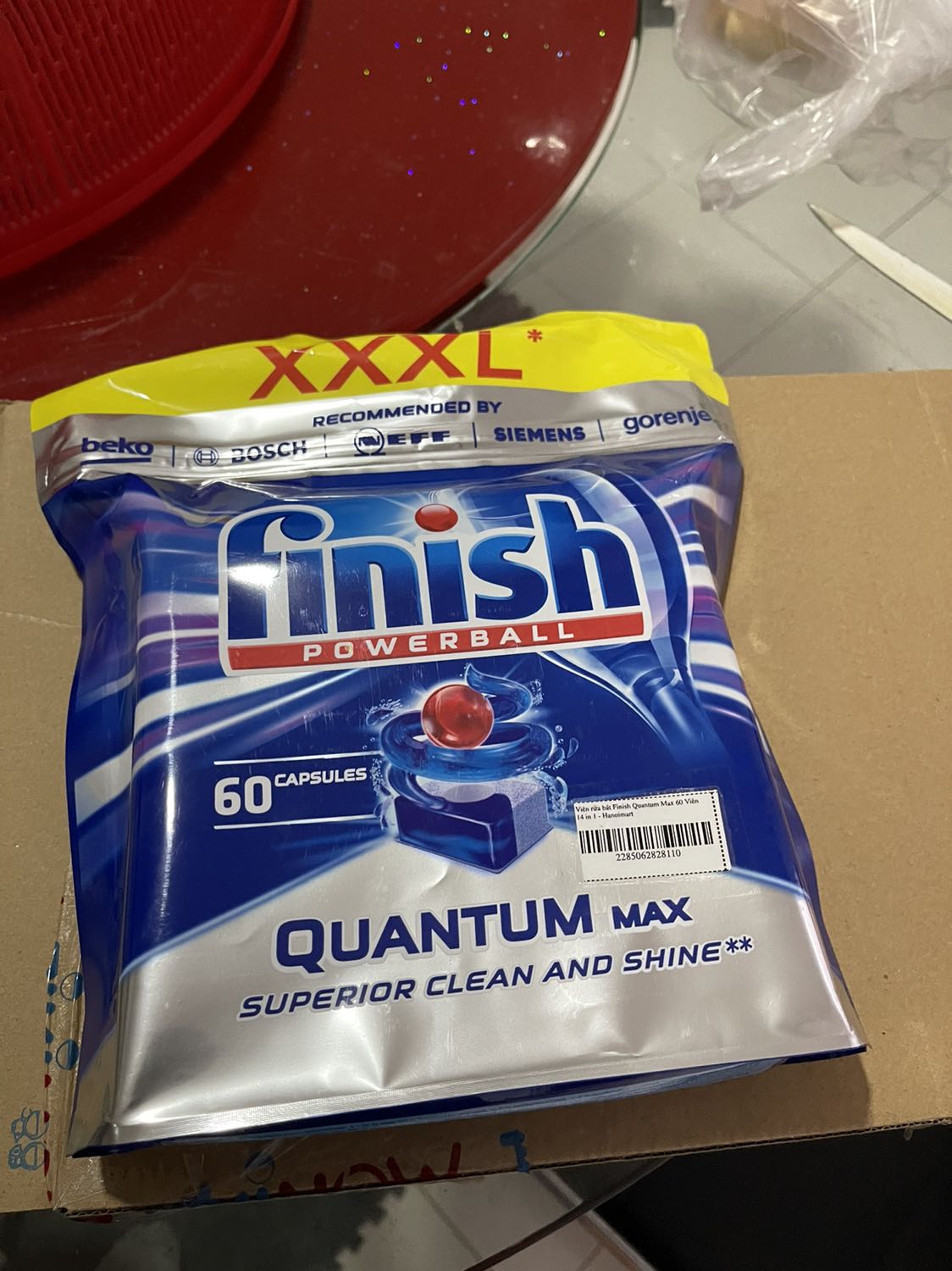 Tikinow giao hàng rất kịp thời, đóng gói cẩn thận. Hàng đóng gói nguyên túi có xuất xứ rõ ràng và hsd dài. Hy vọng khi sử dụng tôi cũng sẽ hài lòng