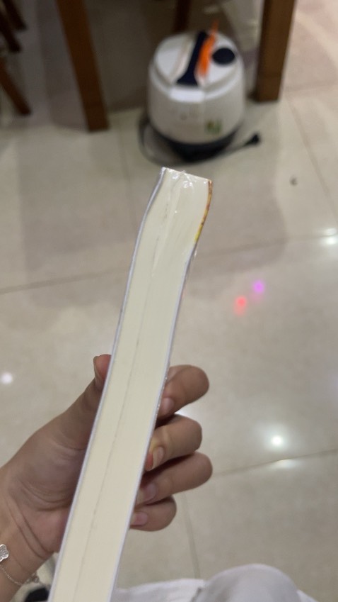 sách có seal và gói 2 lớp chống sốc nhưng vẫn móp hết phần dưới và hỏng cả bìa