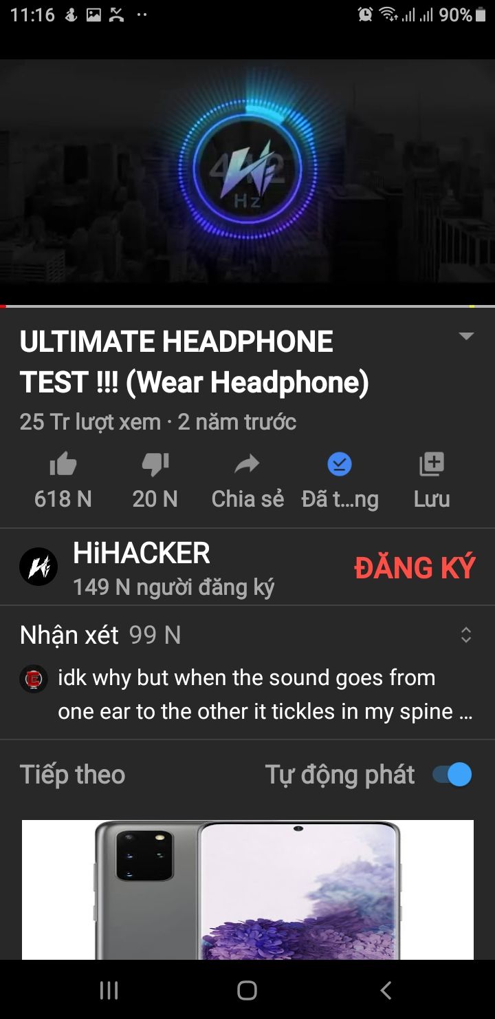 thứ 1: mẫu mã khá đẹp
thứ 2: phụ kiện đầy đủ
thứ 3: chất âm trong tầm giá này khá ổn, tôi sử dụng video ultimate headphone *** như hình để *** và thêm 1 số bản nhạc siêu bass và classic thì thấy bass khá tốt, nghe nhạc cổ điển tạm ổn, nếu các bạn dùng để chơi game thì tai nghe này đáp ứng tốt nhu cầu của các bạn.
thứ 4: nói về dịch vụ của Tiki thì quá tốt
Hy vọng qua đánh giá của tôi và một số khách hàng đã trải nghiệm chiếc tai nghe này, sẽ giúp các bạn có một lựa chọn đúng đắn hơn với số tiền mình bỏ ra