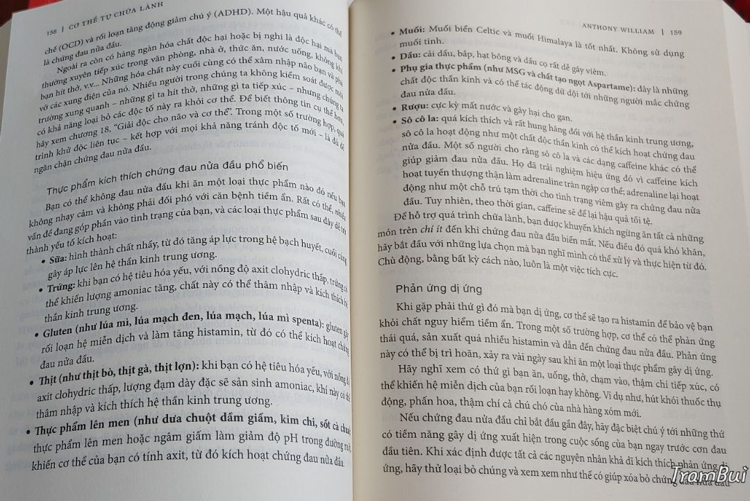 Bạn có người quen bị Alzheimer , trào ngược dạ dày ... Rất nên đọc cuốn sách này !👍☘️
Bệnh tự kỷ và rối loan tăng động giảm chú ý - nếu có con bệnh này các mẹ nên đọc rất có ích cho con họ trước 18 tuổi khi rất đáng tiếc là đã muộn bỏ lỡ thời gian vàng !!