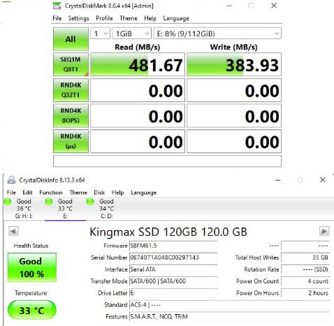 Giao hàng rất nhanh , ổ cứng mới , tốc độ rất tôt