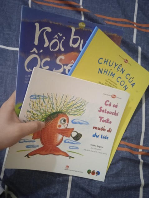 Sách đẹp lắm nha rất mới và thơm sip dễ tính