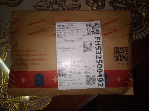 Chưa mở nên ch bt đóng gói chắc chắn giao nhanh