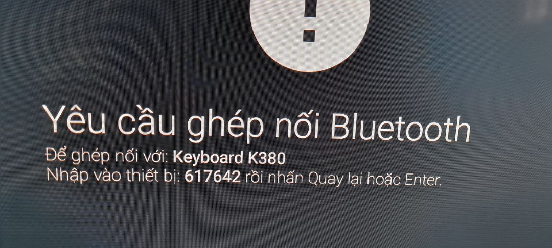 Đúng là TIKI NOW.
enter 8:15...10:05 đa nhận hàng 
Cứ theo hướng dẫn mà làm, kết nối IOS, Android box....chạy ào ào.
Play  Spotify, các phím volume,  next, pause hoạt động hoàn hảo...kết nối với Android Bõ...xem NetFlix,  YouTube...search  như trên máy lớn.
Vote cho TIKI NOW *****
Cho Logitech K380 ****
Highly recommend. Đúng là TIKI NOW.
enter 8:15...10:05 đa nhận hàng 
Cứ theo hướng dẫn mà làm, kết nối IOS, Android box....chạy ào ào.
Play  Spotify, các phím volume,  next, pause hoạt động hoàn hảo...kết nối với Android Bõ...xem NetFlix,  YouTube...search  như trên máy lớn.
Vote cho TIKI NOW *****
Cho Logitech K380 ****
Highly recommend.