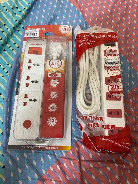 Sản phẩm chất lượng. Đã cắm thử sau khi nhận hàng. Các ổ đều chạy tốt.