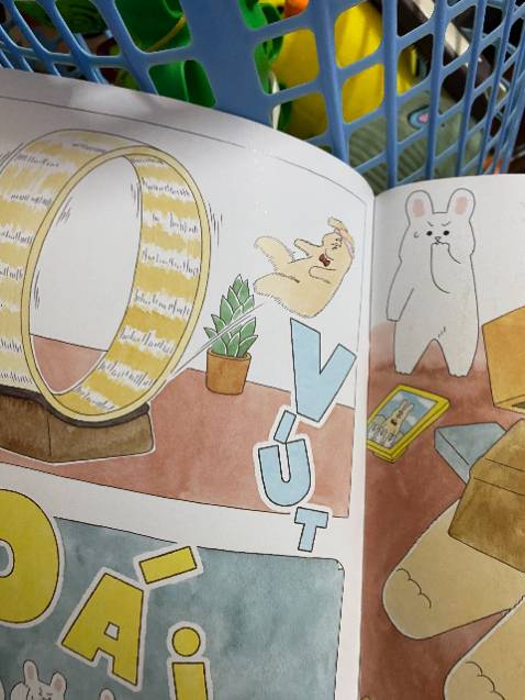 bạn chị thích quyếtn này nhất định phải mua thêm, lần trước đã mua 1q thỏ đôn này rồi