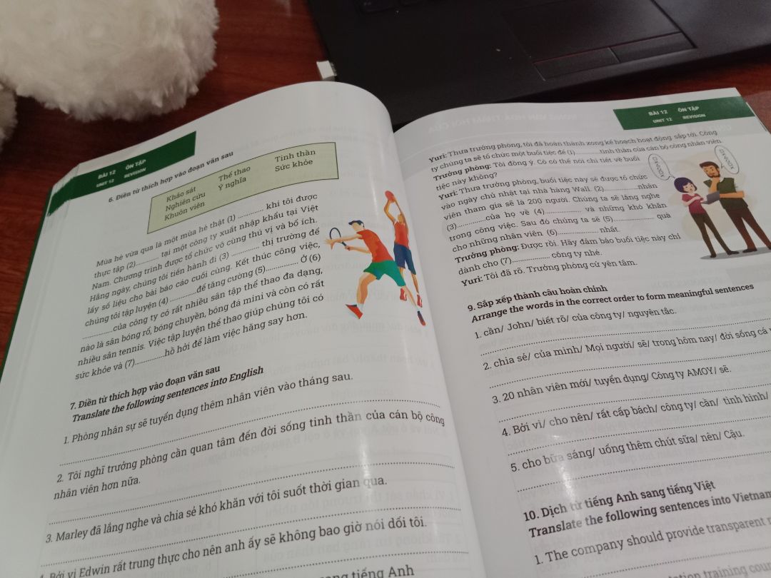 It was beyond my imagination when I receive this book, it's very useful and convenient for a foreigners like me. I have studied the "Vietnamese for foreigners" the elementary level, and it helps me a lot, that why I decided to buy the intermediate one.