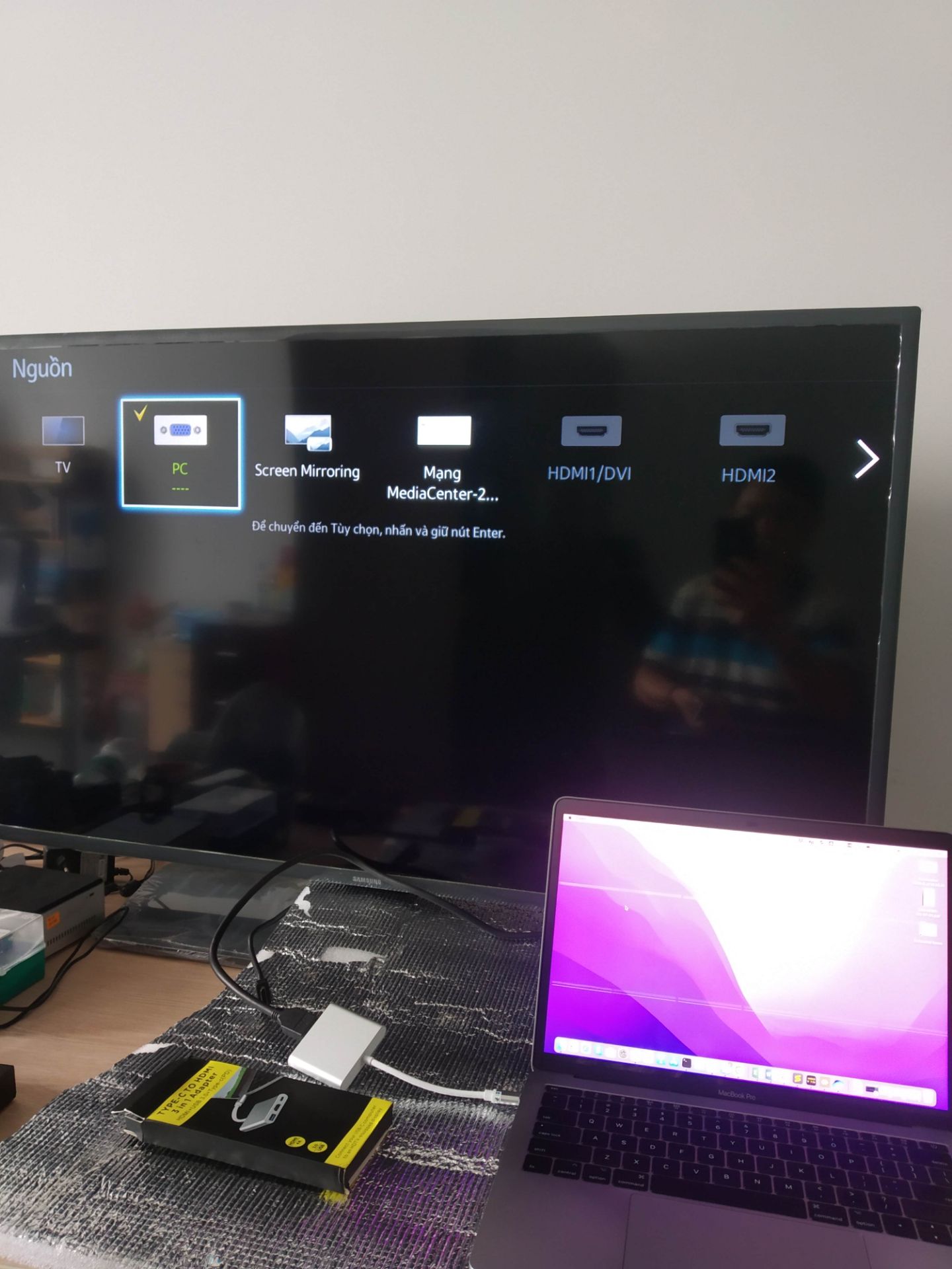 Tivi của tôi không nhận thấy cổng HDMI, bộ chuyển đổi USB type C ra HDMI này bị lỗi hay sao vậy shop? Tivi của tôi không nhận thấy cổng HDMI, bộ chuyển đổi USB type C ra HDMI này bị lỗi hay sao vậy shop?