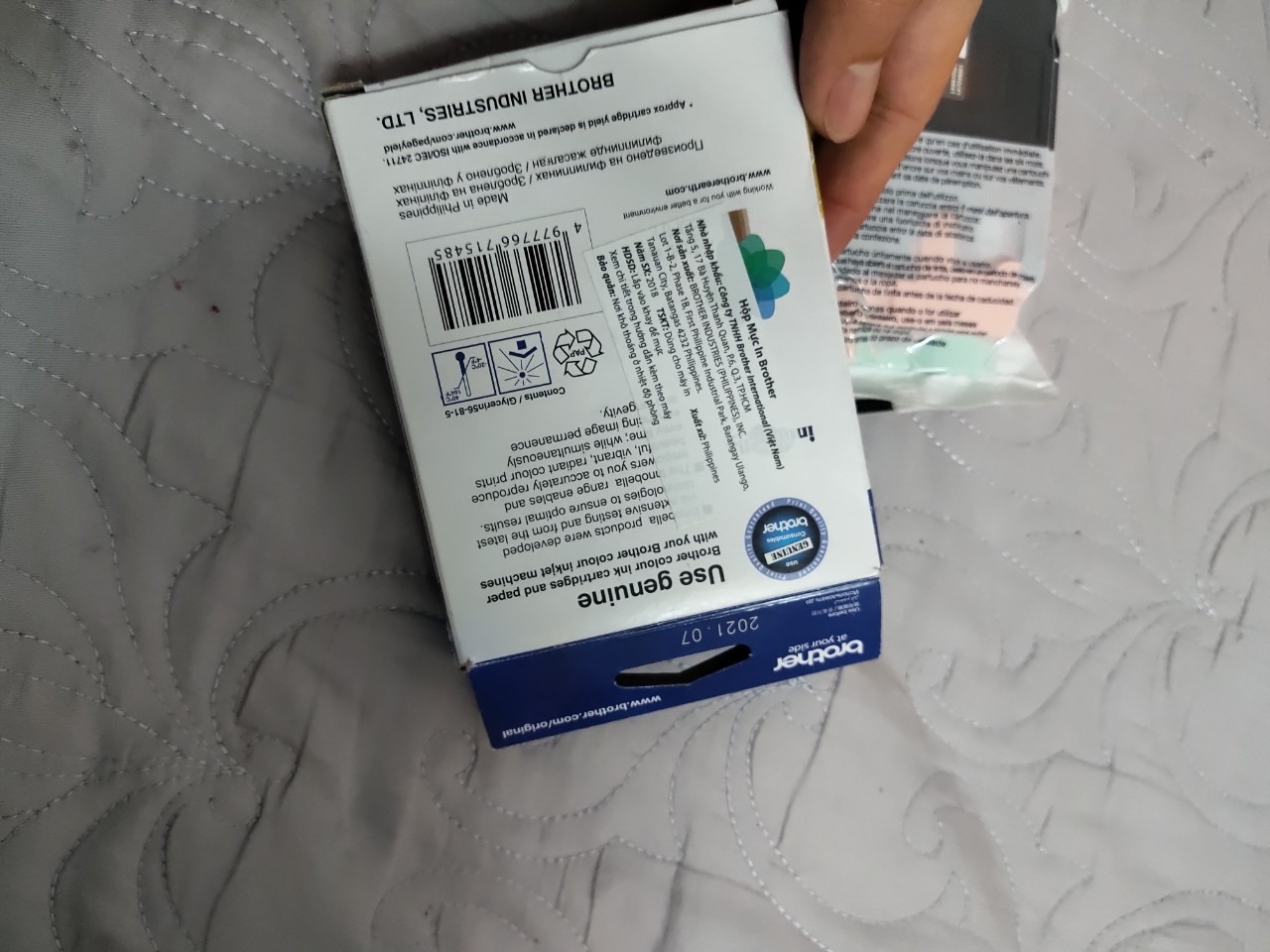 Mình thường xuyên mua mực in trên tiki
Nhận xét: Hàng chuẩn chỉ, đóng gói cẩn thận
Giao nhanh.