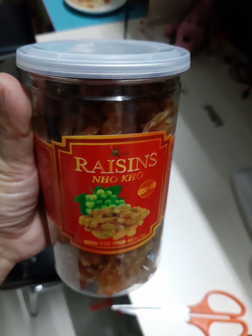 Chưa dùng nhưng thấy ngon. Nho trái to, nhìn khô ráo và đẹp mắt. Đóng gói ok. Nên cho Shop 5 sao nhé