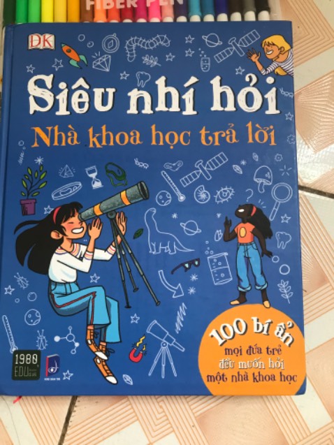 Nói chung những sách khoa học cho trẻ em này rất bổ ích, thiết kế hình ảnh hấp dẫn.