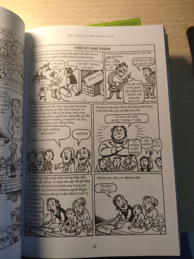 Về Giao hàng: Giao hàng nhanh
Về đóng gói: Tiki luôn tuyệt vời, gói đẹp
Về chất lượng sách: lần đầu tiên đọc sách kinh tế mà lại dạng truyện tranh, khá thú vị, dễ hiểu 
Về nội dung sách: hay, dễ hiểu .
Về giá cả: rẻ không tưởng

Xin cảm ơn TIKI ❤️❤️❤️