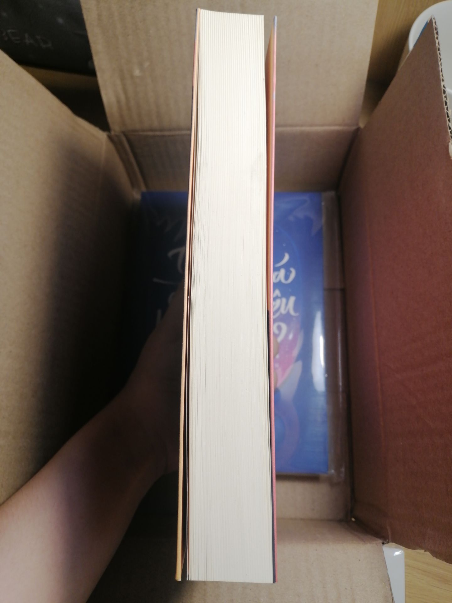 Mùa dịch mà tiki giao vẫn rất nhanh ạ, đến nơi thì sách được bọc trong hộp cẩn thận, không bị móp méo gì cả. Nói chung là oke lắm, 🙆 ai mà thích mấy thể loại phiêu lưu, phép thuật các kiểu thì nên mua em này về đọc thử và cảm nhận nha. Bìa sách cũng đẹp, cứng cáp, có điều giấy hơi nhem chút xíu bên ngoài nhưng cũng nhỏ nên không sao ạ.